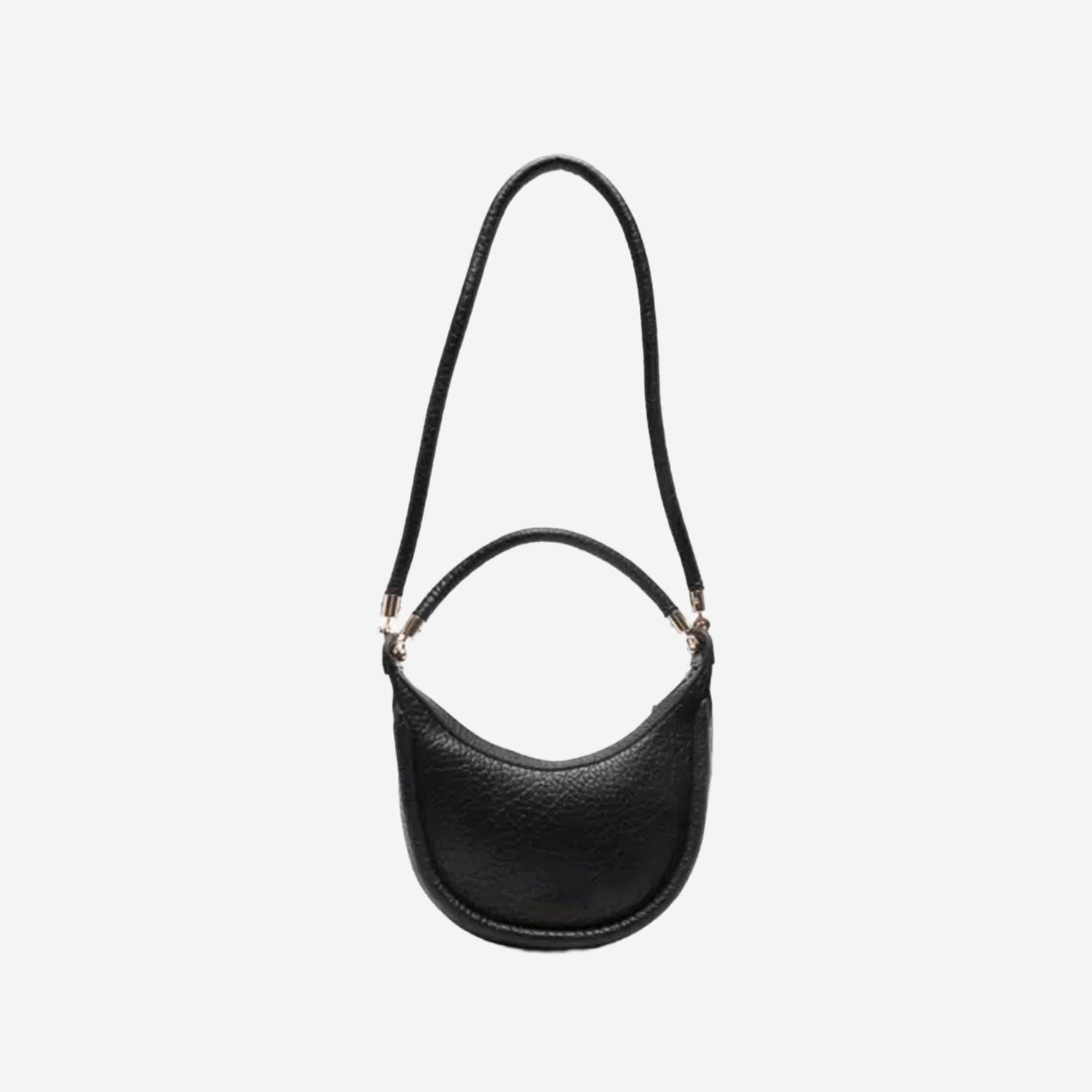 Borsa nera in pelle sintetica F5MSJGBA096 110 MSGM KIDS 