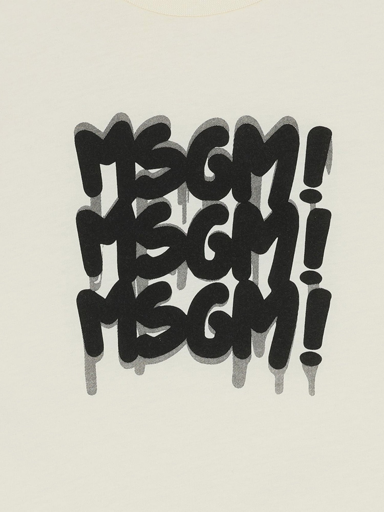 T-SHIRT IN COTONE CON LOGO S6MSJBTH227 013 MSGM KIDS 