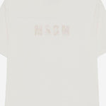 T-SHIRT IN COTONE CON LOGO S6MSJBTH241 013 MSGM KIDS 