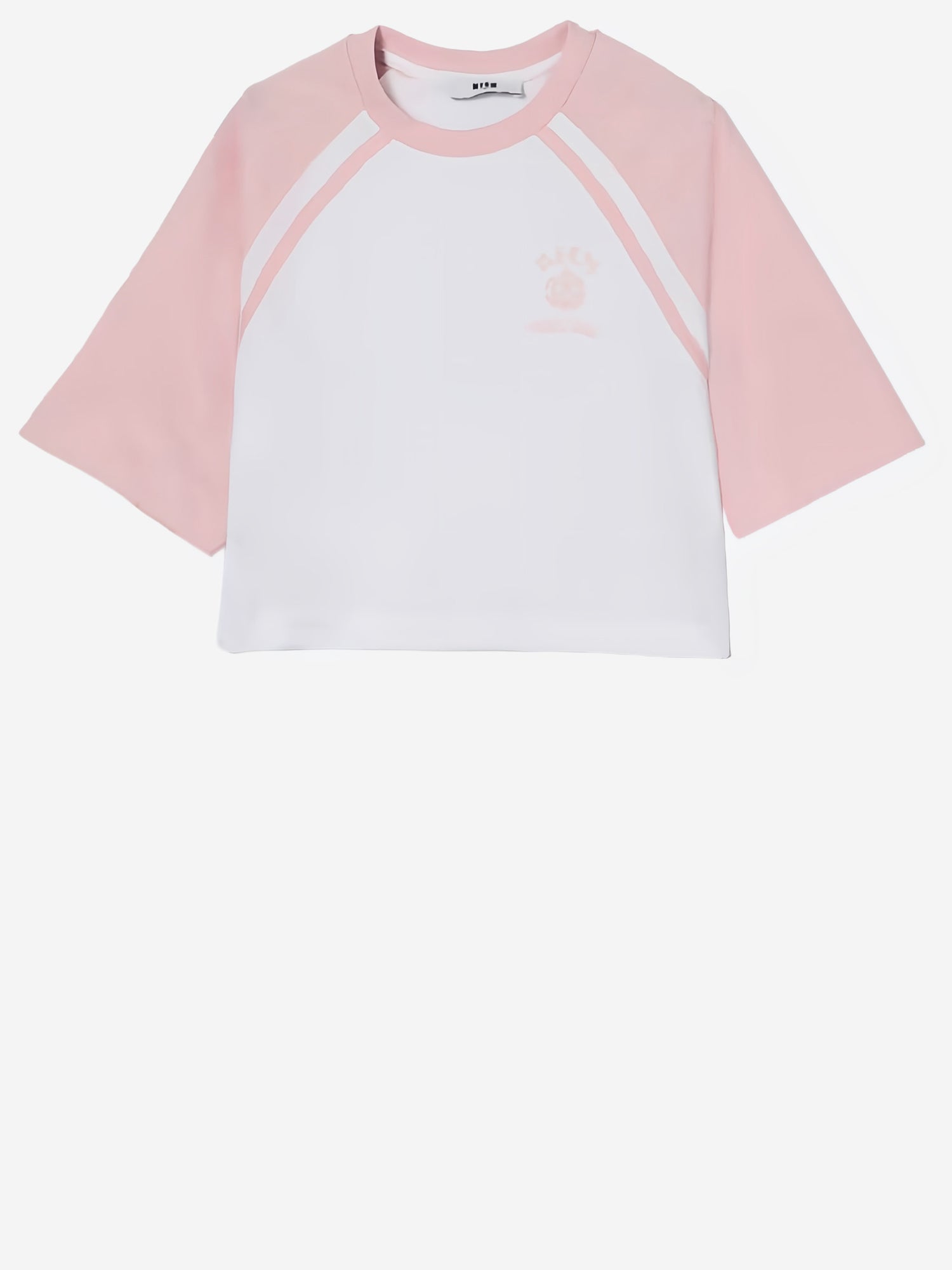 T-SHIRT IN COTONE CON LOGO S6MSJGTH024 178 MSGM KIDS 