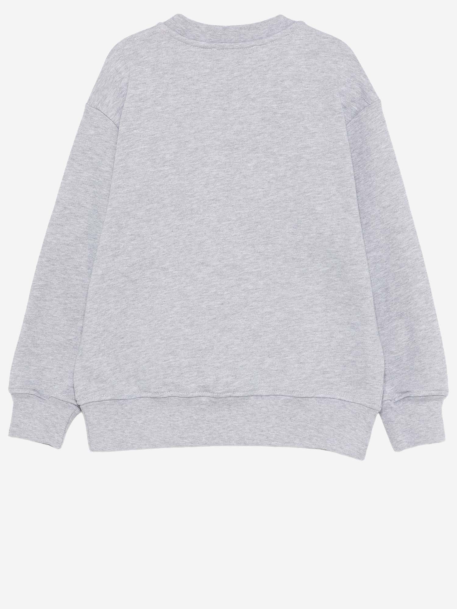 Felpa IN COTONE con logo S6MSJUSW220 271 MSGM KIDS 