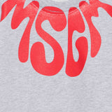 Felpa IN COTONE con logo S6MSJUSW220 271 MSGM KIDS 