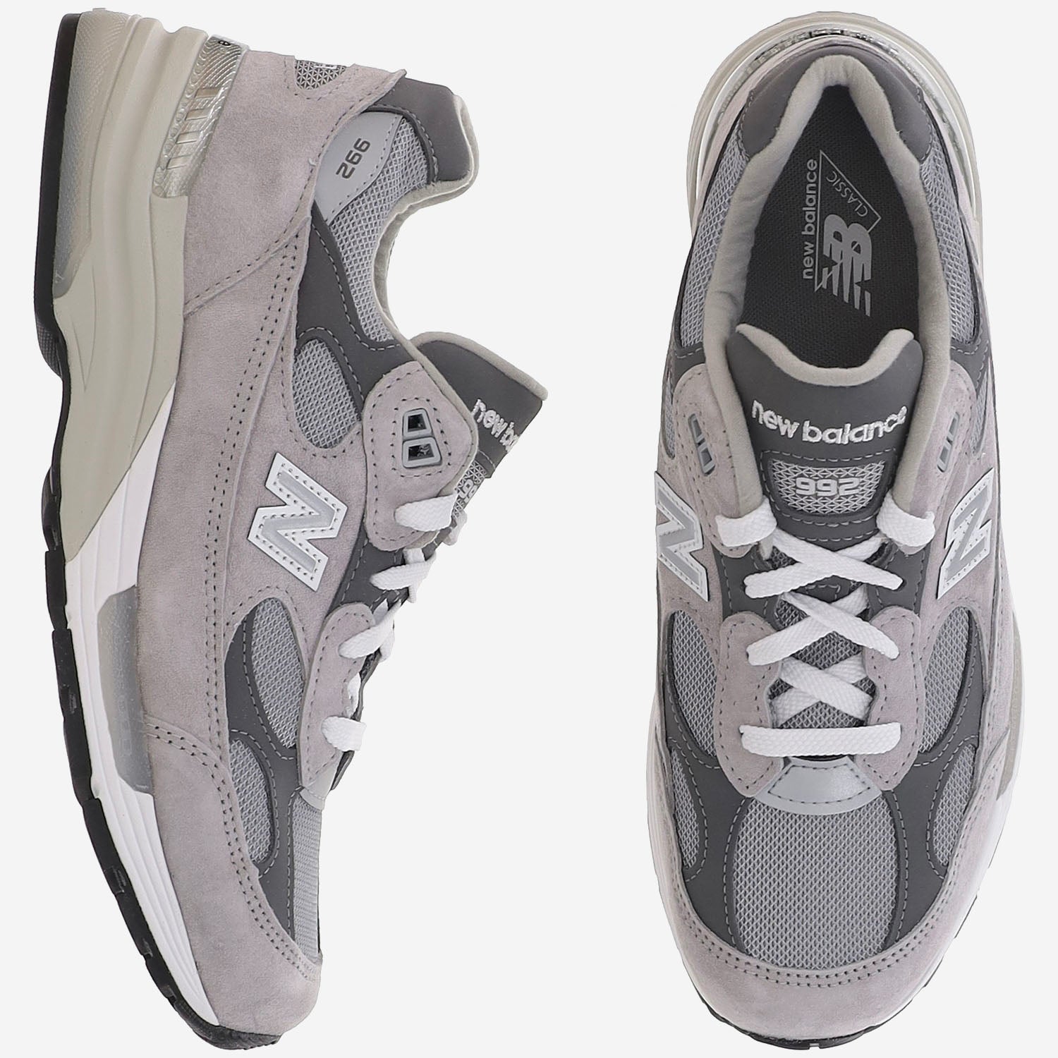 Sneakers Made in USA 992<BR/> U992GY GREY NEW BALANCE 