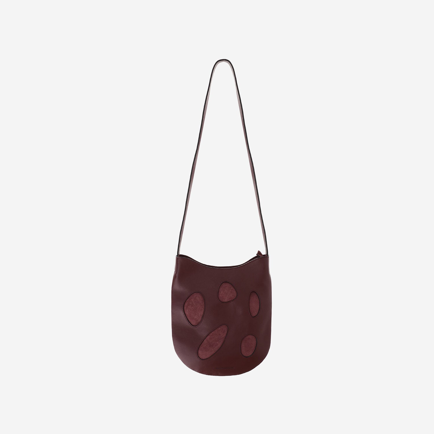 BORSA A SPALLA IN PELLE B004 LEACBURGUNDY NICCOLO PASQUALETTI 