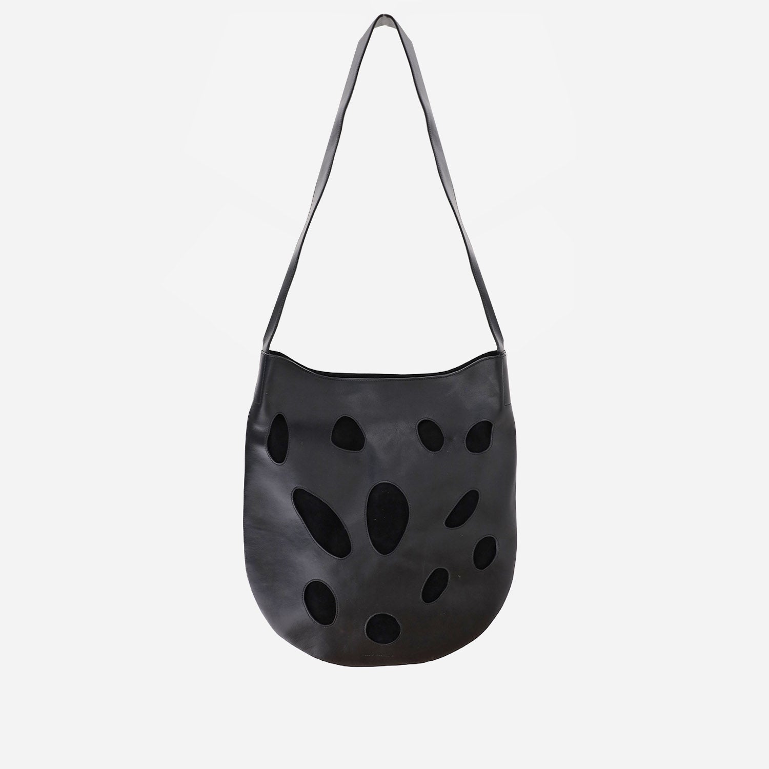 BORSA A SPALLA IN PELLE B005 LEABLACK NICCOLO PASQUALETTI 