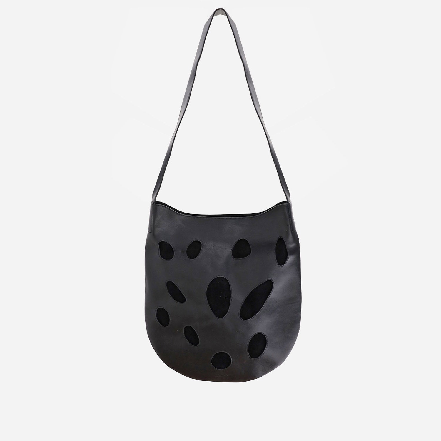 BORSA A SPALLA IN PELLE B005 LEABLACK NICCOLO PASQUALETTI 