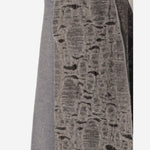 MAGLIA APERTA IN LANA E CASHMERE CON SCIALLE LAVORATO K002 CWRUGRAY NICCOLO PASQUALETTI 