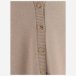 CARDIGAN IN LANA E CASHMERE CON BLOCCHI COLORE K004 WOCABEIGES NICCOLO PASQUALETTI 