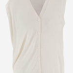 CARDIGAN IN LANA KT51 WCYACREAM NICCOLO PASQUALETTI 