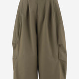 PANTALONI over in cotone P002 CFOLLGREEN NICCOLO PASQUALETTI 