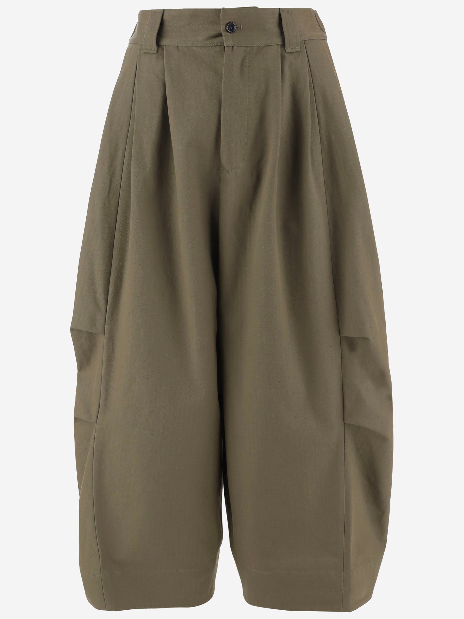 PANTALONI over in cotone P002 CFOLLGREEN NICCOLO PASQUALETTI 