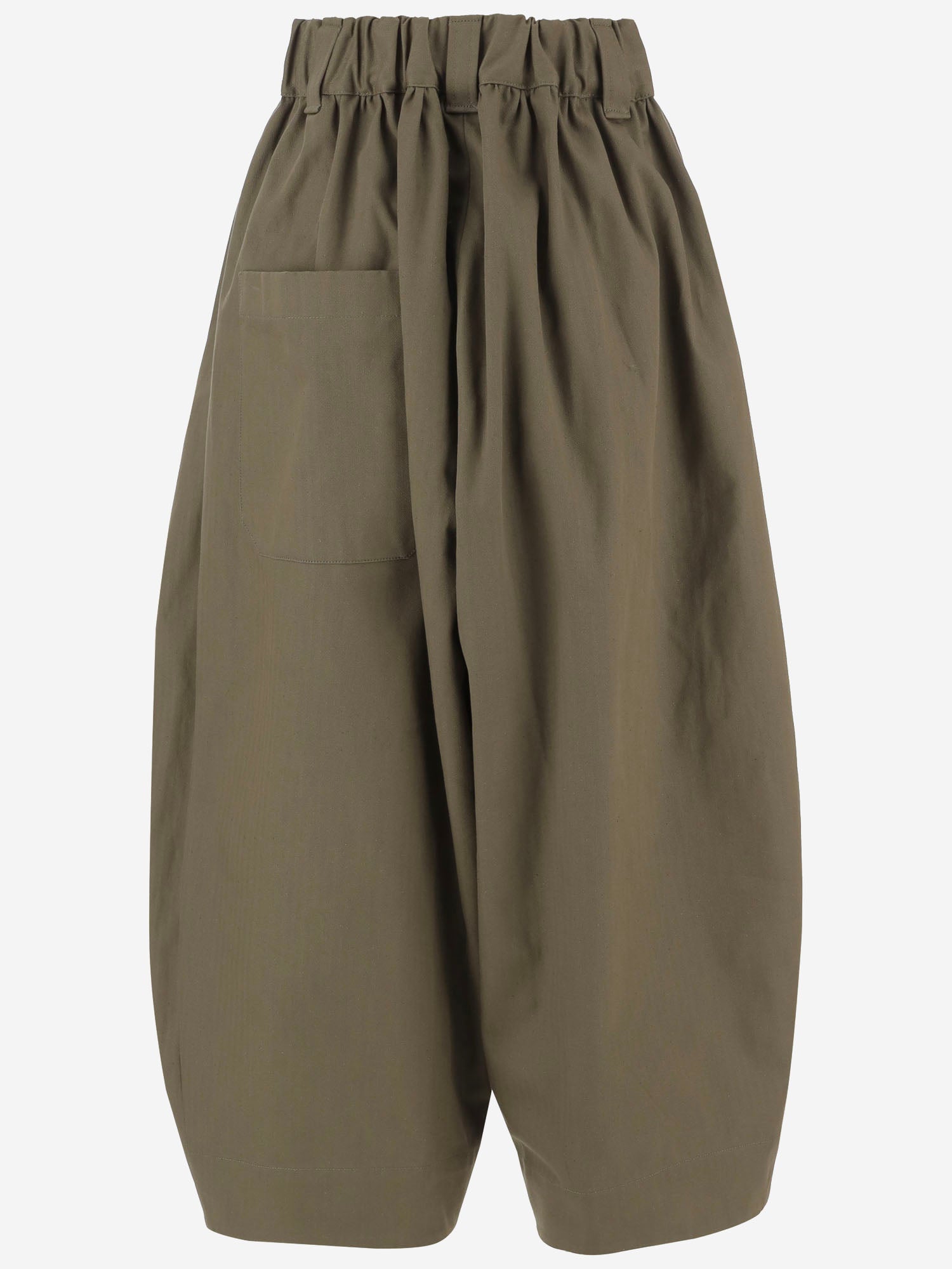 PANTALONI over in cotone P002 CFOLLGREEN NICCOLO PASQUALETTI 