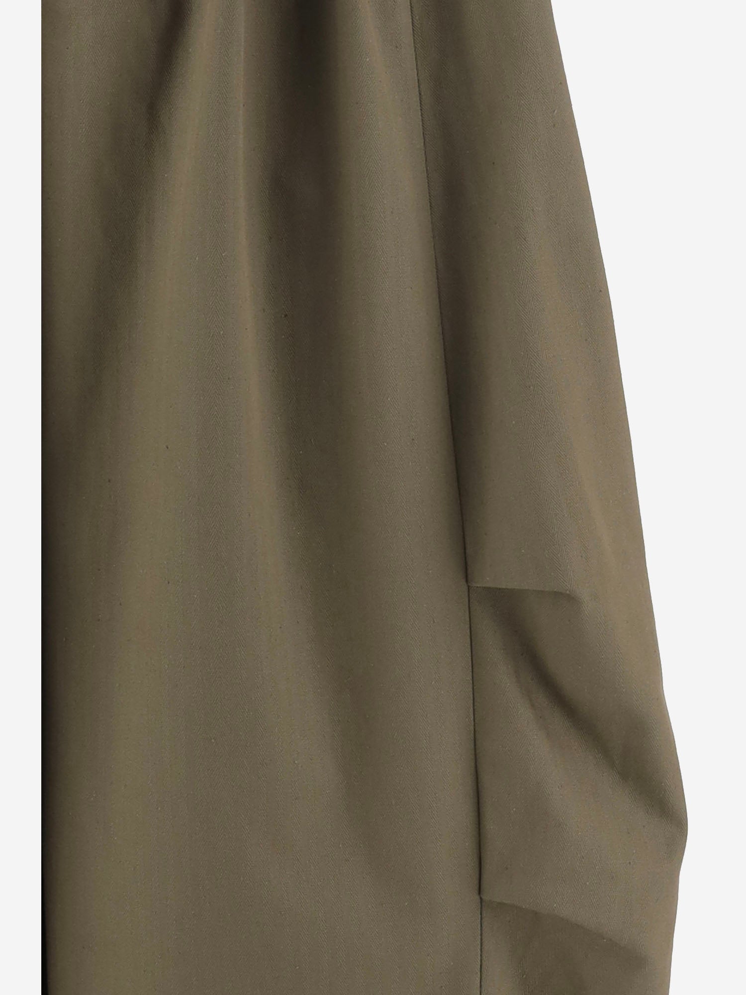 PANTALONI over in cotone P002 CFOLLGREEN NICCOLO PASQUALETTI 