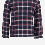 CAMICIA IN COTONE CON MOTIVO A QUADRI DIVA 155 NICOLETTA FANNA KIDS 