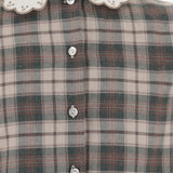 CAMICIA IN COTONE CON MOTIVO A QUADRI DIVA 16 NICOLETTA FANNA KIDS 