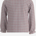 CAMICIA IN COTONE CON MOTIVO A QUADRI DIVA 36 NICOLETTA FANNA KIDS 