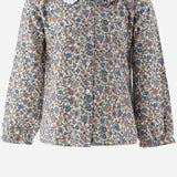 CAMICIA IN COTONE CON MOTIVO FLOREALE DIVA 519 NICOLETTA FANNA KIDS 