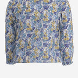 CAMICIA IN COTONE CON MOTIVO FLOREALE DIVA 524 NICOLETTA FANNA KIDS 