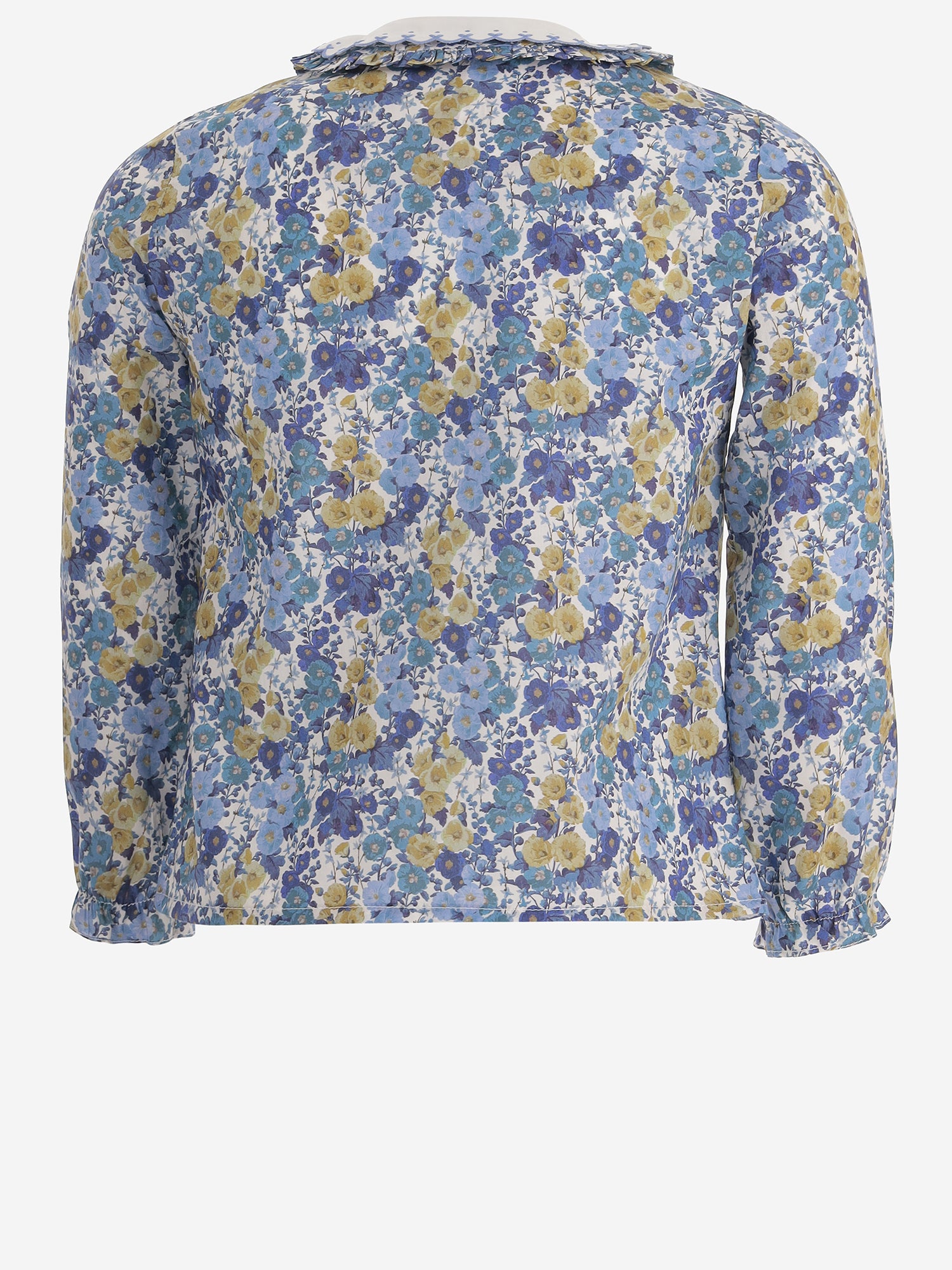 CAMICIA IN COTONE CON MOTIVO FLOREALE DIVA 524 NICOLETTA FANNA KIDS 
