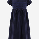 ABITO IN COTONE CON PUNTO SMOCK LILLI 58 NICOLETTA FANNA KIDS 