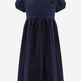 ABITO IN COTONE CON PUNTO SMOCK LILLI 58 NICOLETTA FANNA KIDS 