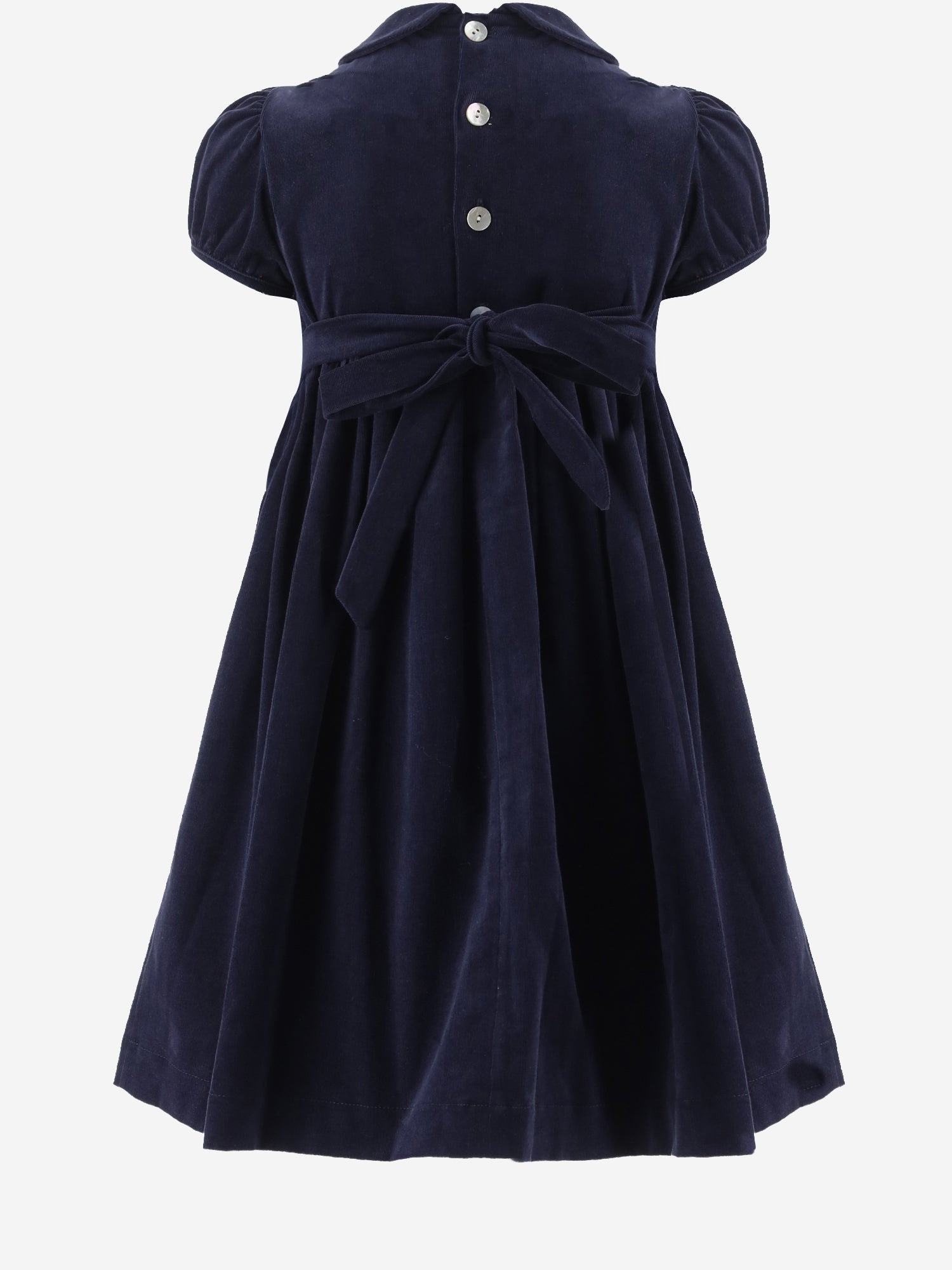 ABITO IN COTONE CON PUNTO SMOCK LILLI 58 NICOLETTA FANNA KIDS 
