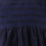 ABITO IN COTONE CON PUNTO SMOCK LILLI 58 NICOLETTA FANNA KIDS 