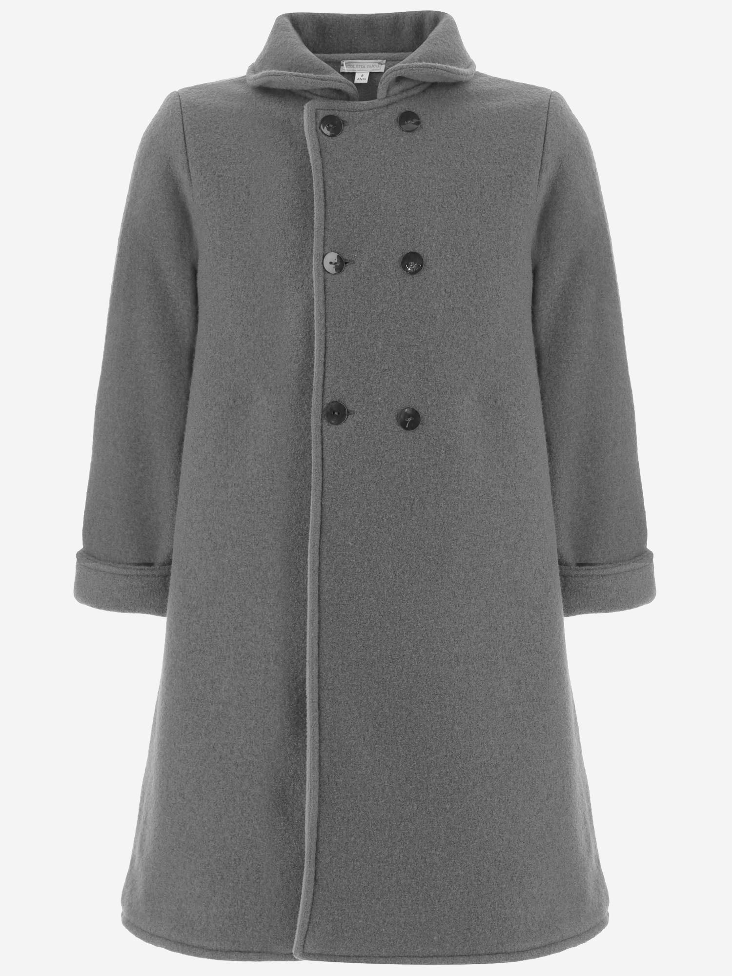 CAPPOTTO DOPPIOPETTO IN LANA LUCERNINO 100 NICOLETTA FANNA KIDS 