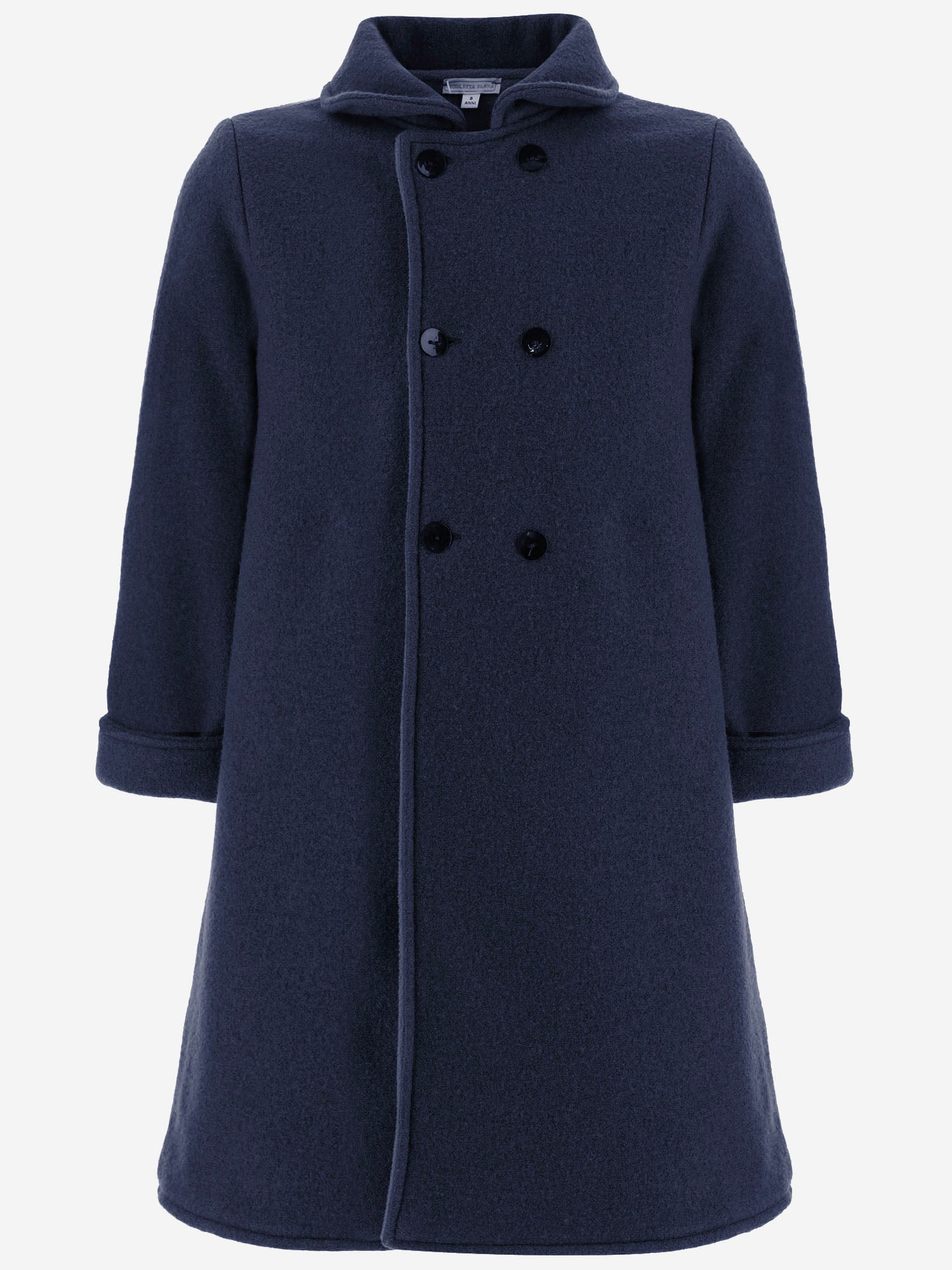 CAPPOTTO DOPPIOPETTO IN LANA LUCERNINO 107 NICOLETTA FANNA KIDS 