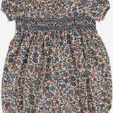 PAGLIACCETTO IN COTONE E LANA CON MOTIVO FLOREALE LULU 519 NICOLETTA FANNA KIDS 
