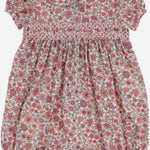 PAGLIACCETTO IN COTONE E LANA CON MOTIVO FLOREALE LULU 520 NICOLETTA FANNA KIDS 