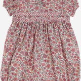 PAGLIACCETTO IN COTONE E LANA CON MOTIVO FLOREALE LULU 520 NICOLETTA FANNA KIDS 