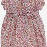 PAGLIACCETTO IN COTONE E LANA CON MOTIVO FLOREALE LULU 520 NICOLETTA FANNA KIDS 