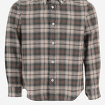 CAMICIA IN COTONE CON COLLETTO BUTTON-DOWN MBML 16 NICOLETTA FANNA KIDS 