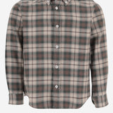CAMICIA IN COTONE CON COLLETTO BUTTON-DOWN MBML 16 NICOLETTA FANNA KIDS 