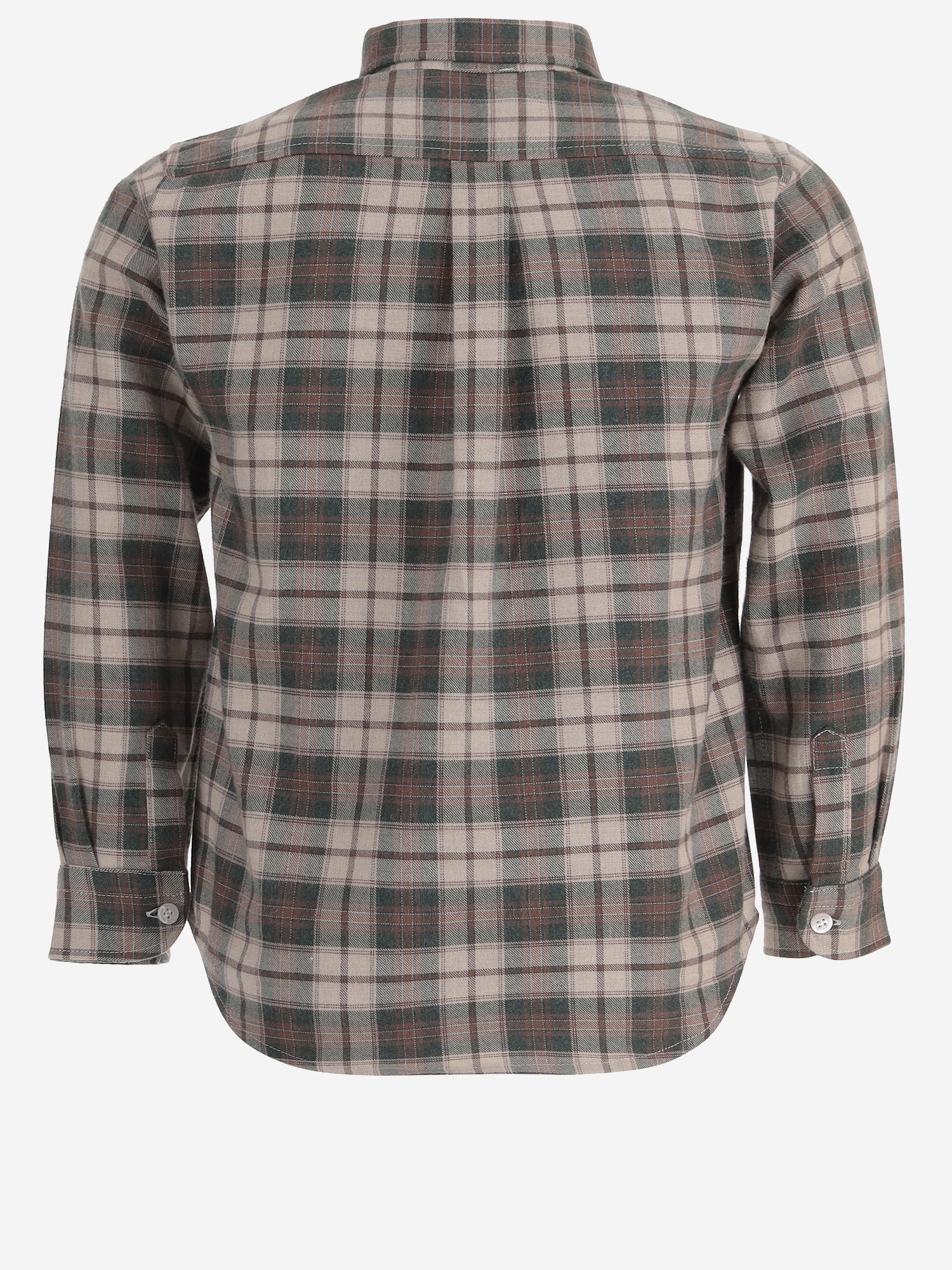 CAMICIA IN COTONE CON COLLETTO BUTTON-DOWN MBML 16 NICOLETTA FANNA KIDS 