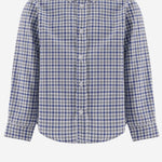 CAMICIA IN COTONE CON MOTIVO A QUADRI MBML 170 NICOLETTA FANNA KIDS 