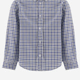 CAMICIA IN COTONE CON MOTIVO A QUADRI MBML 170 NICOLETTA FANNA KIDS 
