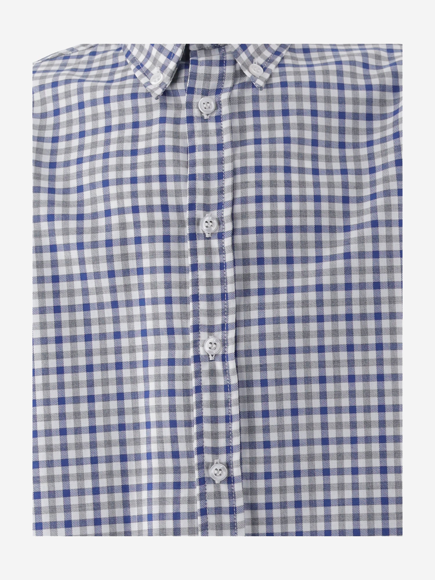 CAMICIA IN COTONE CON MOTIVO A QUADRI MBML 170 NICOLETTA FANNA KIDS 