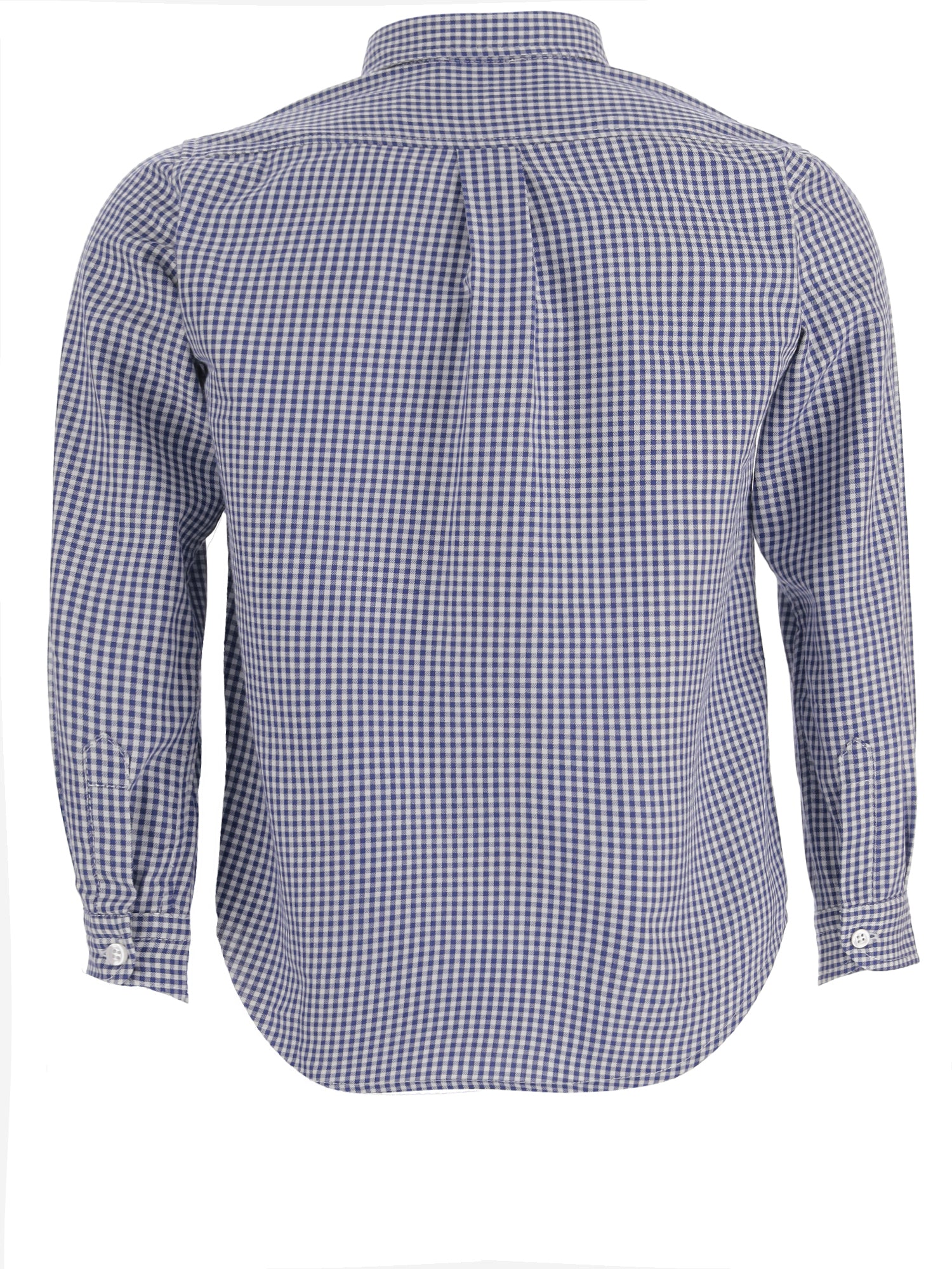 CAMICIA IN COTONE CON COLLETTO BUTTON-DOWN MBML 44 NICOLETTA FANNA KIDS 