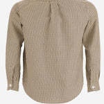 CAMICIA IN COTONE CON COLLETTO BUTTON-DOWN MBML 45 NICOLETTA FANNA KIDS 