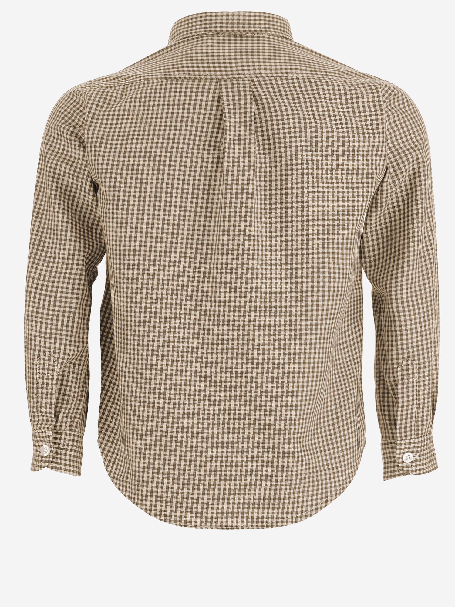 CAMICIA IN COTONE CON COLLETTO BUTTON-DOWN MBML 45 NICOLETTA FANNA KIDS 