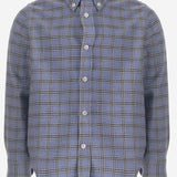 CAMICIA IN COTONE CON COLLETTO BUTTON-DOWN MBML 50 NICOLETTA FANNA KIDS 