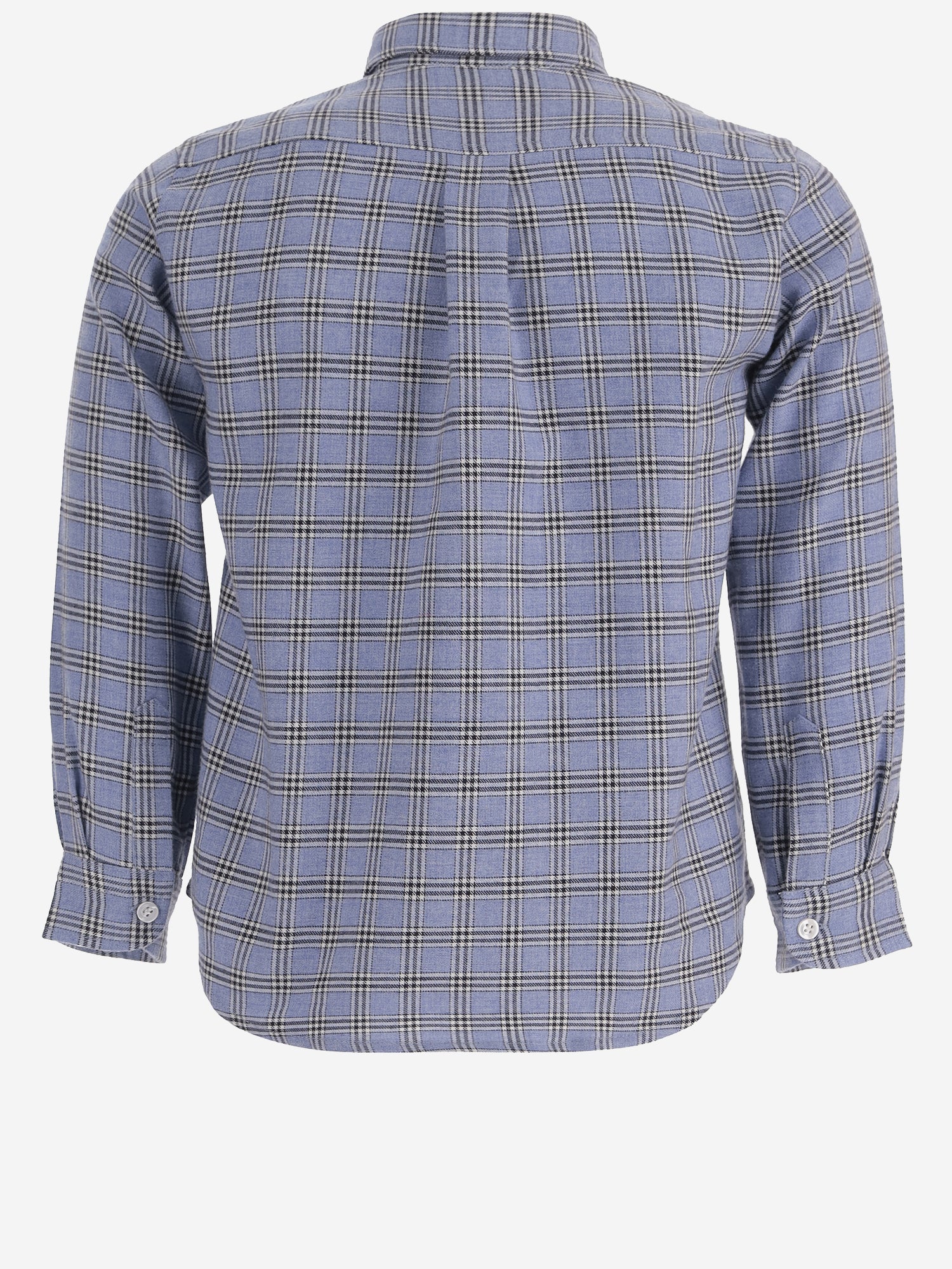 CAMICIA IN COTONE CON COLLETTO BUTTON-DOWN MBML 50 NICOLETTA FANNA KIDS 