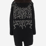 PARKA IN COTONE CON APPLICAZIONI FLOREALI PARKABRIGHT NERO NOVELLE 