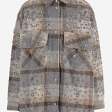 GIACCA IN MISTO LANA CON RICAMI FLOREALI TULSABRIGHT DES07 NOVELLE 