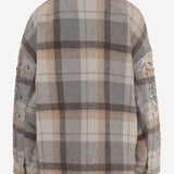 GIACCA IN MISTO LANA CON RICAMI FLOREALI TULSABRIGHT DES07 NOVELLE 