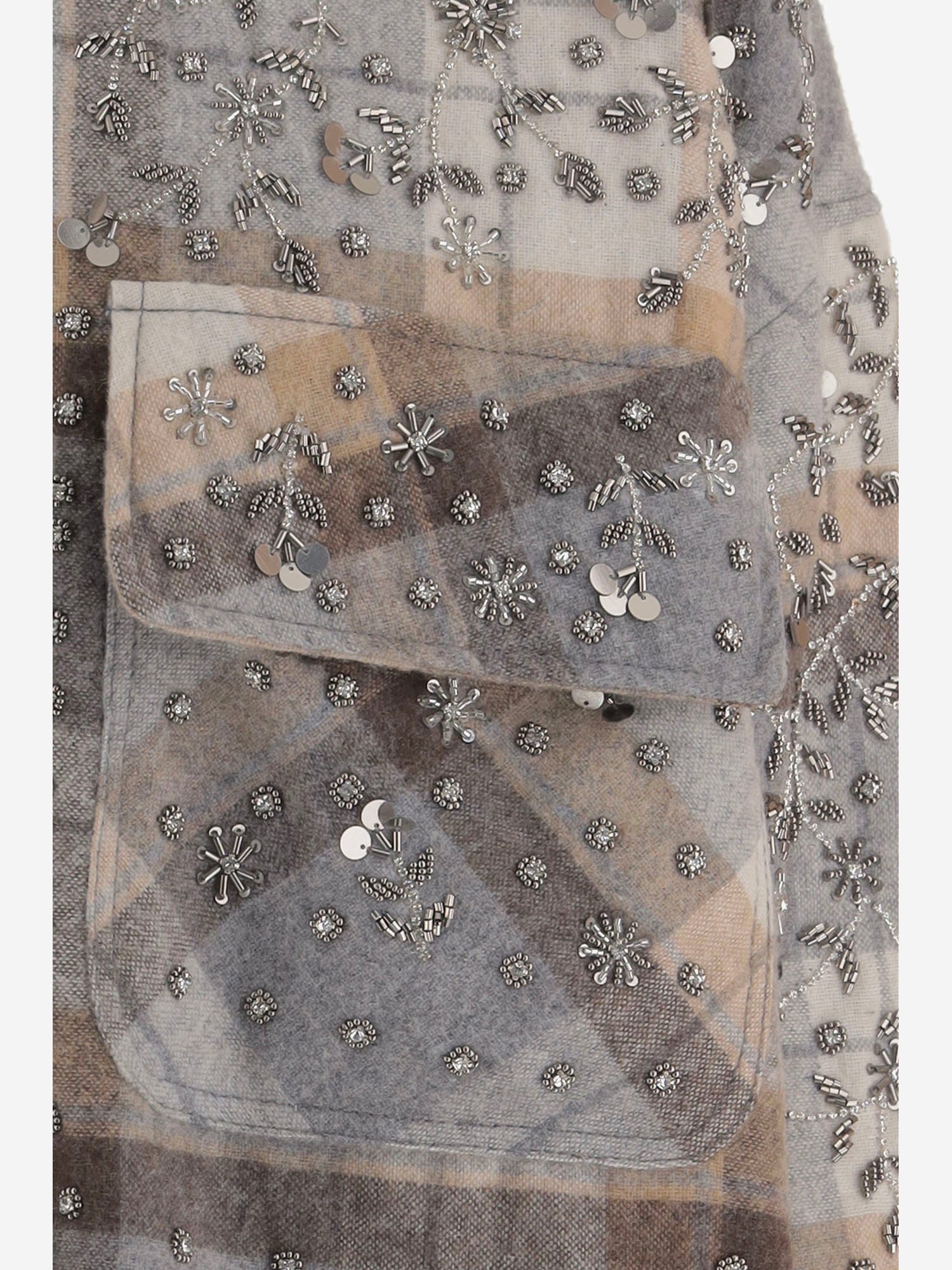 GIACCA IN MISTO LANA CON RICAMI FLOREALI TULSABRIGHT DES07 NOVELLE 