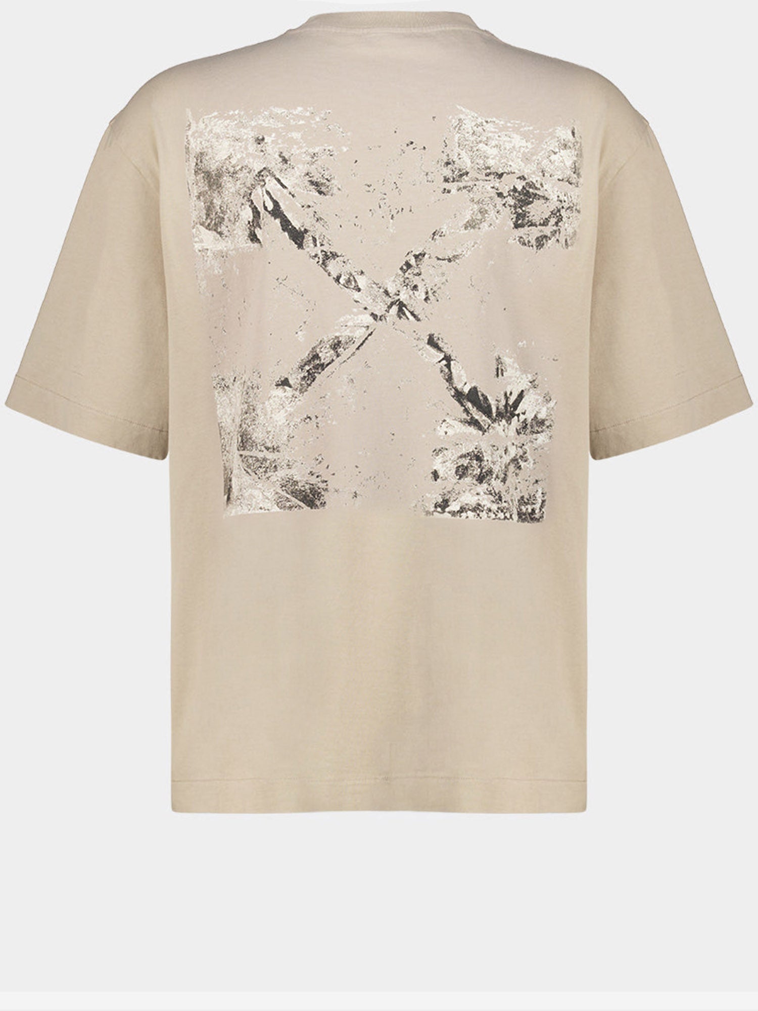 T-SHIRT IN COTONE SPICES ARROW 44MAA120F26J00D 031 OFF-WHITE 