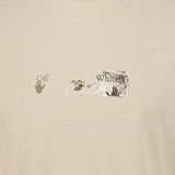 T-SHIRT IN COTONE SPICES ARROW 44MAA120F26J00D 031 OFF-WHITE 